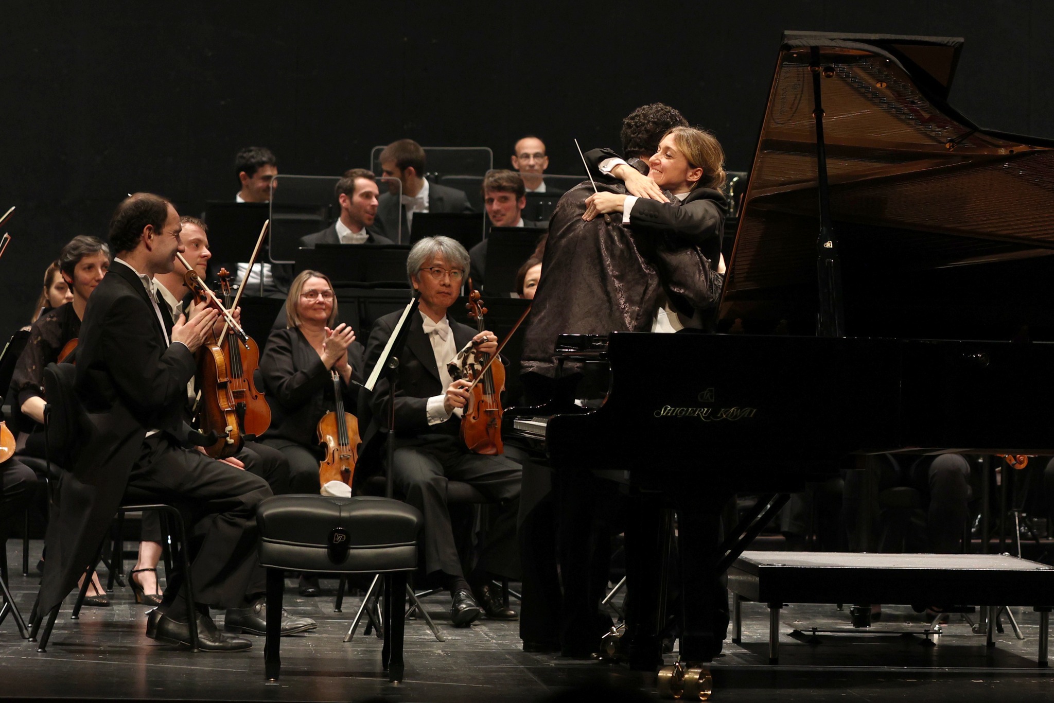 Stefan Bonev et la cheffe Joanna Natalia Ślusarczyk